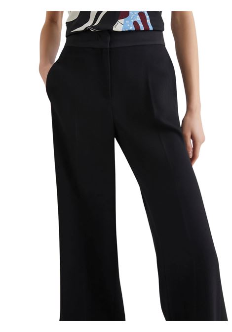 Pantalone con fasce in satin - NERO Marella articolo 365 | GRACE002